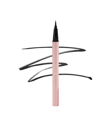 خط چشم مایع اترنال بیوتی مشکی برای آرایش حرفه ایی و تست آن