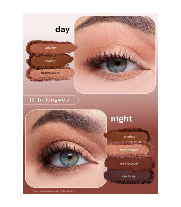 آرایش شب و روز با پالت سایه تارت Maneater After Dark