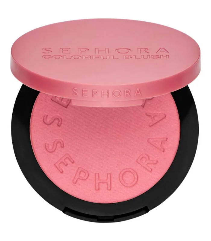 رژگونه پودری سفورا Filter It Up 06 با درب باز