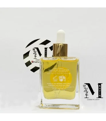 روغن موی گیسو حاوی عسل از نمای پشت محصول