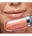 لیپ گلاس کیکو میلانو شماره 49 بر روی لب های مدل - kiko milano 3d hydra lipgloss 49 on model lips