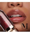 لیپ گلاس کیکو میلانو شماره 44 بر روی لب مدل - kiko milano 3d hydra lipgloss 44 on model lips - لیپ گلاس کیکو شماره ۴۴