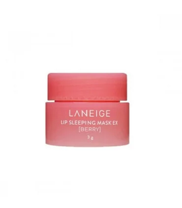 ماسک لب لانیژ توت فرنگی 3 گرمی از نمای جلو Laneige Lip Sleeping Mask 3g front