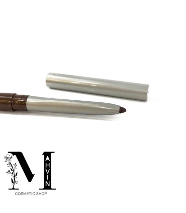 مداد چشم کوییک لاینر کلینیک رنگ intense chocolte از نمای نزدیک با درب باز - مداد چشم کوییک لاینر کلینیک رنگ اینتنس چاکلت