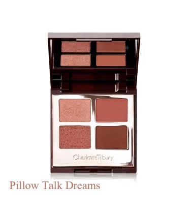 Charlotte Tilbury Pillow Talk Dreams Eyeshadow Palette - پالت سایه چشم شارلوت تیلبری پیلوتاک دریمز با درب باز