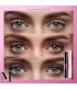 Lancôme Monsieur Big Mascara on Eyes before after– قبل و بعد از آرایش چشم با ریمل لانکوم موسیو بیگ - ریمل موسیو بیگ لانکوم