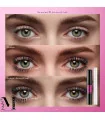 Lancôme Monsieur Big Mascara on Eyes before after– قبل و بعد از آرایش چشم با ریمل لانکوم موسیو بیگ - ریمل موسیو بیگ لانکوم