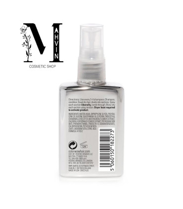 پشت بطری اسپری ضد وز مو کالر واو با ترکیبات بدون سیلیکون - Color Wow Dream Coat 
 Spray back