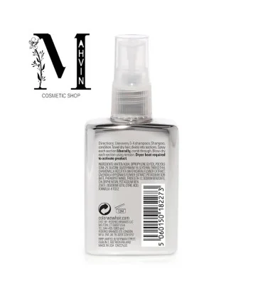 پشت بطری اسپری ضد وز مو کالر واو با ترکیبات بدون سیلیکون - Color Wow Dream Coat Spray back