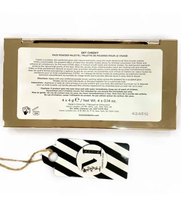 پالت پودر صورت آیکونیک لندن Get Cheeky Face Powder Palette از نمای زیر