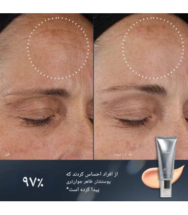 قبل و بعد از سرم کریستال رتینال 6 مدیک 8 - medik8 crystal retinal 6