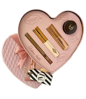 پک قلبی شارلوت تیلبری با درب باز - Pillow Talk Icons On The Go open