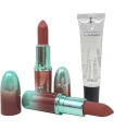 پک لب مک 2026 دوعدد رژ لب مات و یک لیپ گلاس|2M.A.CXIMAL MATTE LIPSTICKS + LIPGLASS CLEAR