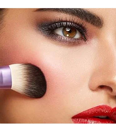 میکاپ با رنگ رژ گونه هوشمند 06 مائو کیکو میلانو kiko milano smart colour blush - 06 mauve