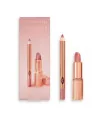 ست رژلب و خط لب مینی شارلوت تیلبری Charlotte Tilbury Mini Pillow Talk Lip Kit