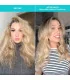 قبل و بعد از استفاده اسپری مانی میست کالر واو نرم کننده و آبرسان مو color wow money mist