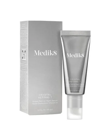 سرم کریستال رتینال 1 مدیک 8 اصلی همراه جعبه - medik 8 Crystal Retinal 1 main