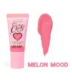 رژگونه مایع پی لوییز رنگ ملون مود Liquid Blush P.Louise melon mood