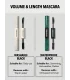ریمل دو سر حجم دهنده و بلند کننده شیگلمAll-In-One Volume & Length Mascara-Washable Black Sheglam