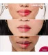 قبل و بعد از استفاده تینت لب و گونه بنفیت روی لب با پوست ها با رنگ مختلف - benefit benetint skin swatch on lips before&after