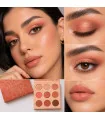 آرایش چشم مرجانی و مسی با سایههای پالت ColourPop Coast to Coral