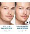 مقایسه آبرسانی و شادابی پوست قبل و بعد از استفاده از کرم مجیک واتر شارلوت تیلبری