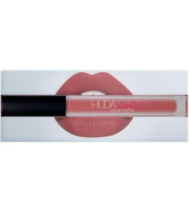 huda-beauty-liquid-matte-lipstick-bombshell رژ لب مایع مات هدی بیوتی بامشل - lips mahvinshop - رژ لب مایع - 2