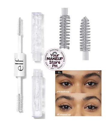 قبل و بعد از استفاده ژل دوسر ابرو و مژه الف بر روی مژه و ابرو - ژل ابرو الف