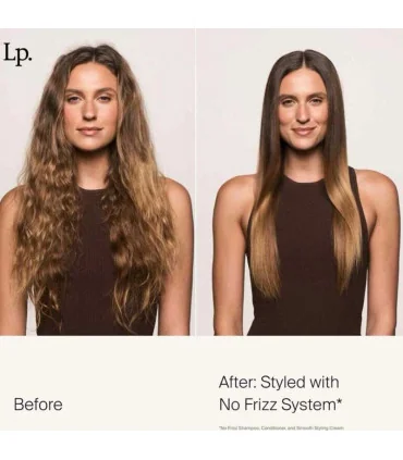 نتیجه استفاده از کرم مو Living Proof روی موی فر - کرم حالت دهنده مو Living Proof