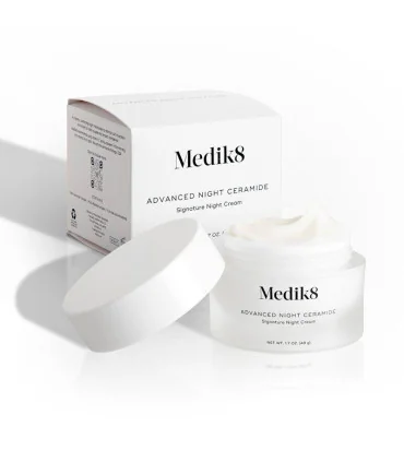 بسته‌بندی کرم شب Medik8 با سرامید و پپتید - کرم شب مدیک 8