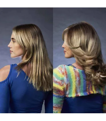 قبل و بعد از استفاده از اسپری Osis Volume Up - اسپری حجم دهنده مو اوسیس