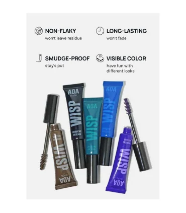 جعبه ریمل AOA همراه با اپلیکاتور ریمل رنگی AOA