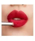 رنگ واقعی رژ لب Ruby Woo روی لب با بافت Retro Matte و ماندگاری بالا - 2 - پک رژ لب مک دو عددی