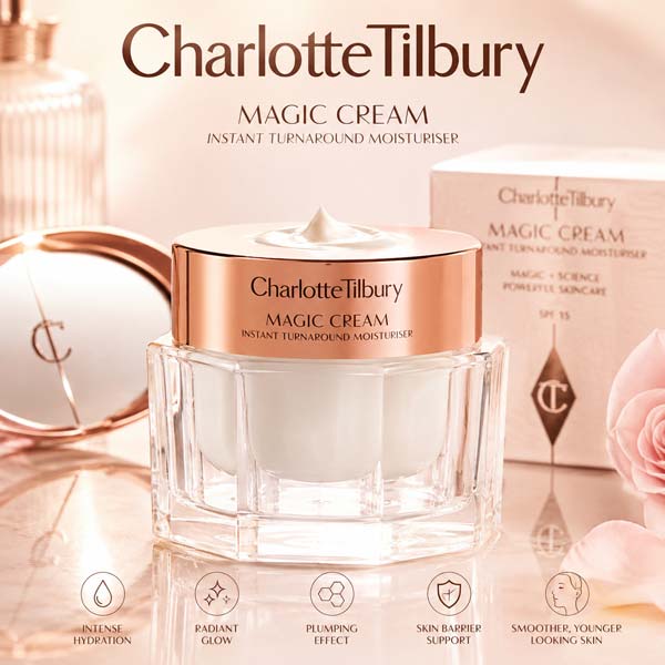 charlotte tilbury magic cream ماجیک کرم شارلوت تیلبری
