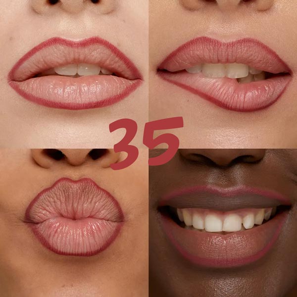 خط لب اسمارت فیوژن کیکو رنگ 35 kiko milano smart fusion lip pencil shade 35